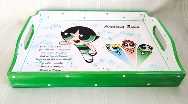 Tavita de mot fetita cu Powerpuff