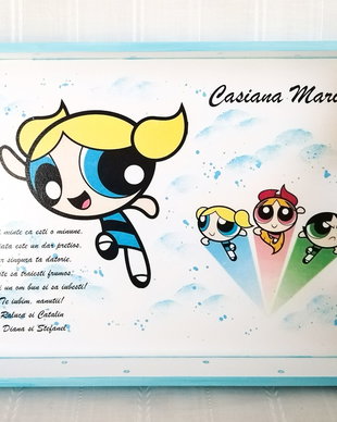 Tavita de mot fetita cu Powerpuff