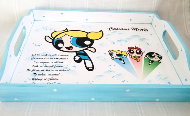 Tavita de mot fetita cu Powerpuff