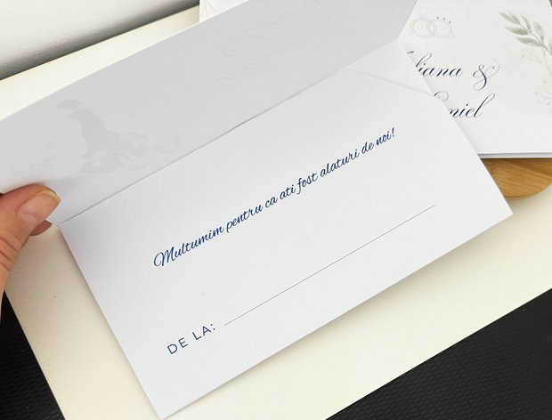 Plicuri personalizate pentru bani