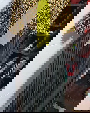 Fusta plisata metalizata