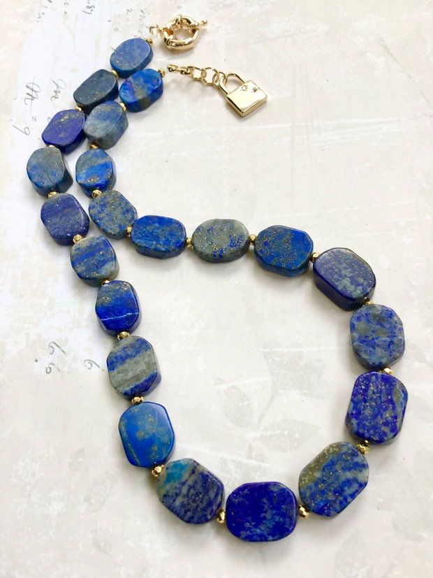 Colier lapis lazuli