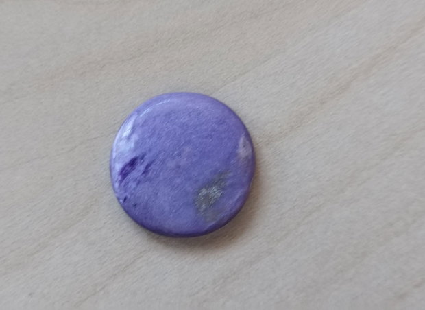 Cabochon charoite, 25 mm