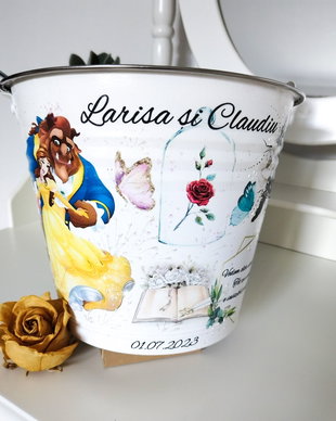 Galeata pentru mireasa cu frumoasa și bestia
