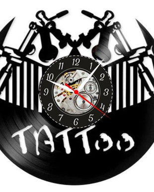 SALON TATUAJE-ceas de perete
