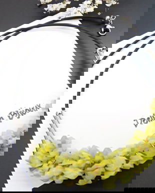 Colier handmade unicat - Jad Lemon (cod1151)