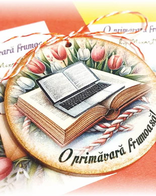 Martisor personalizat materii scolare: Informatica / TIC