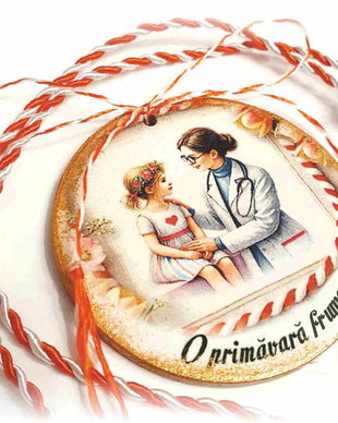 Martisor personalizat Doctorita / Asistenta