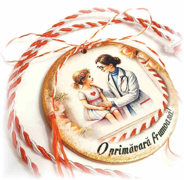 Martisor personalizat Doctorita / Asistenta