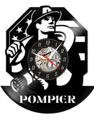 POMPIER-ceas de perete