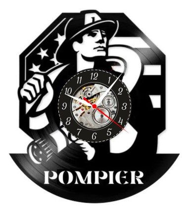 POMPIER-ceas de perete