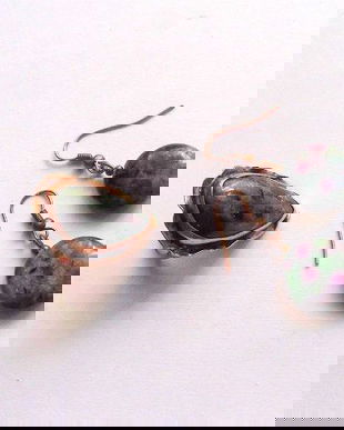 Set inel si cercei cu ruby zoisit 47316