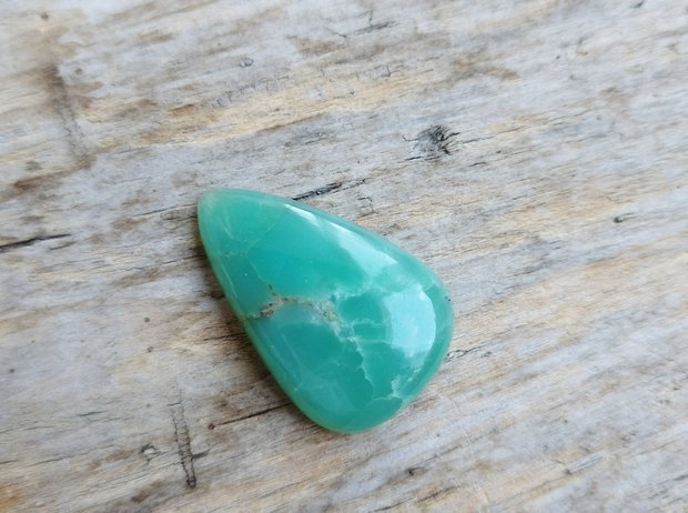 Cabochon crisopraz, 32x21 mm