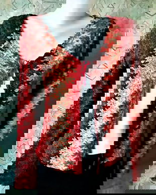 bluza caramizie tricot dantelat