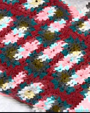 Noua-Patura crosetata cu flori