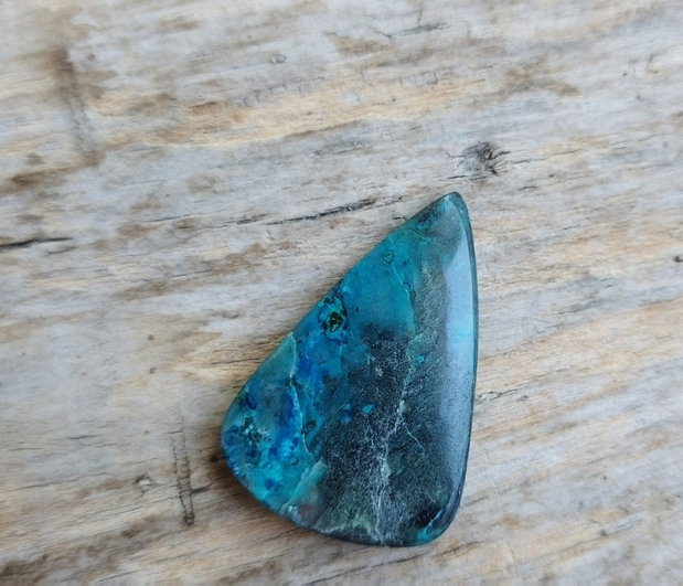 Cabochon crisocola, 35*23 mm