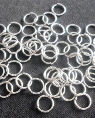 Zale argintiu inchis 6 mm