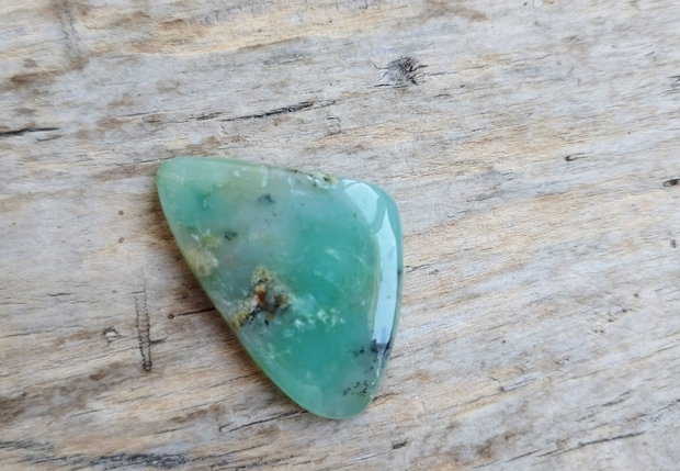 Cabochon crisopraz, 35x24 mm