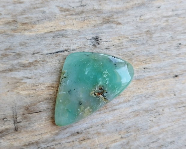 Cabochon crisopraz, 35x24 mm