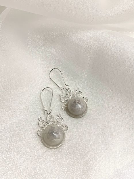 cercei handmade din rasina