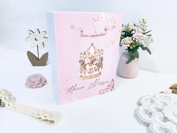 Cartea cu ganduri bune - Pink Carusel