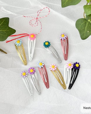 Clame martisor: Margarete colorate