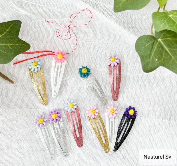 Clame martisor: Margarete colorate