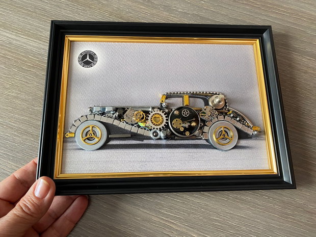 Mercedes Benz Cod M 676・Cadouri pentru prieteni・Industrial Decor Vintage・Idei de cadouri inedite・Cadouri de aniversare