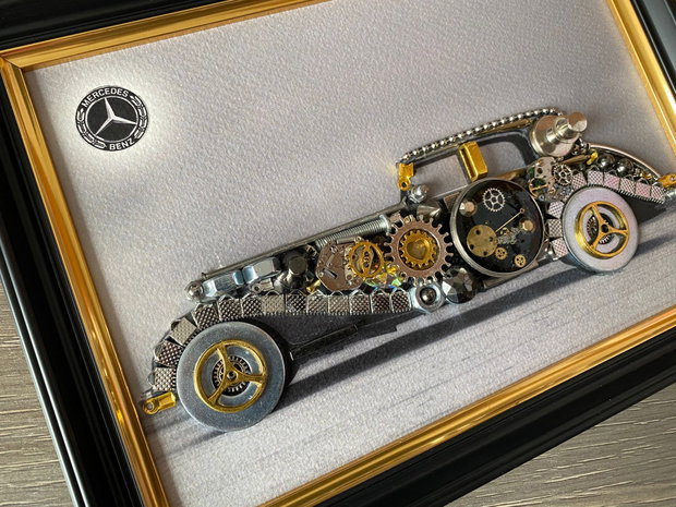 Mercedes Benz Cod M 676・Cadouri pentru prieteni・Industrial Decor Vintage・Idei de cadouri inedite・Cadouri de aniversare