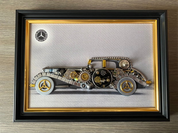 Mercedes Benz Cod M 676・Cadouri pentru prieteni・Industrial Decor Vintage・Idei de cadouri inedite・Cadouri de aniversare