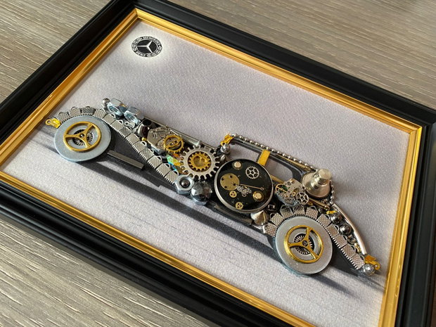 Mercedes Benz Cod M 676・Cadouri pentru prieteni・Industrial Decor Vintage・Idei de cadouri inedite・Cadouri de aniversare