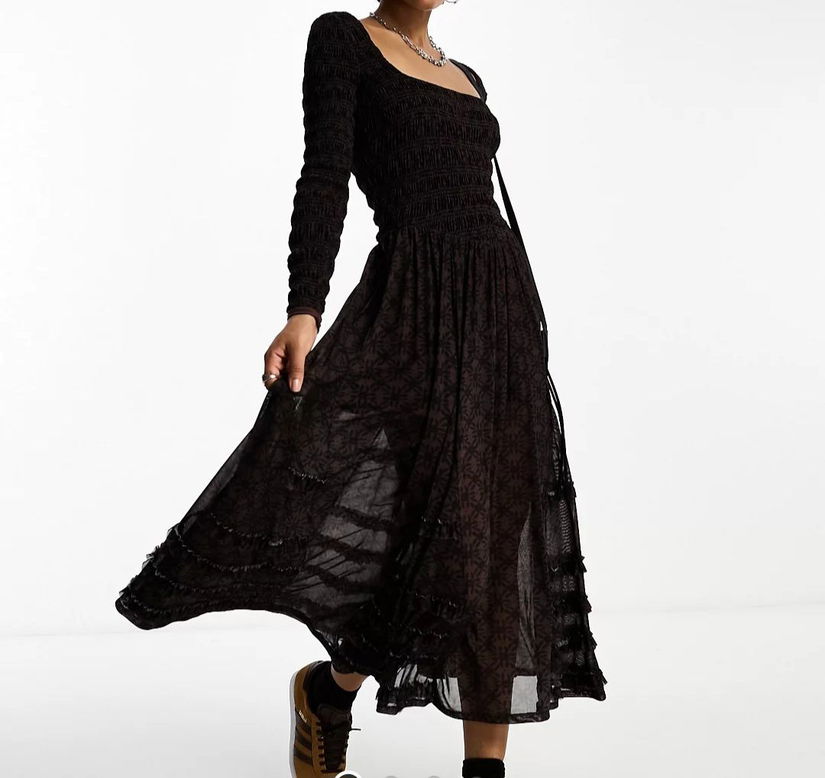 Free People rochie lunga