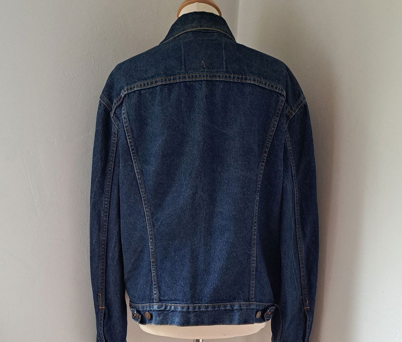 Levis geaca de blugi albastru denim