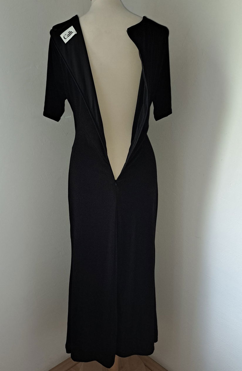 Calli rochie neagra maxi