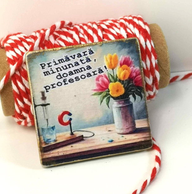 Martisoare personalizate profesoara fizica