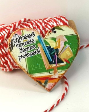Martisoar personalizat profesoara matematica