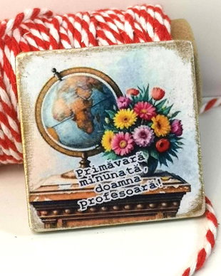 Martisoare personalizate profesoara geografie