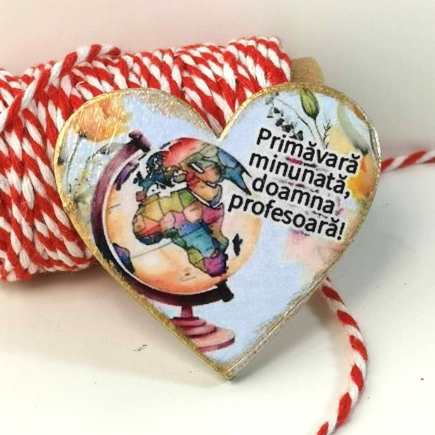 Martisoare personalizate profesoara geografie