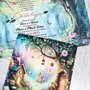 Invitatie botez Padure fermecata