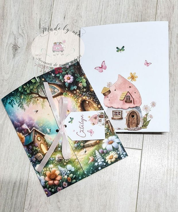Invitatie botez Padure fermecata