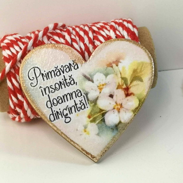 Martisor personalizat proesoara/ diriginta
