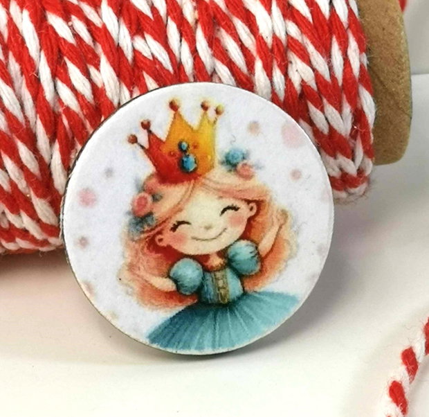 Martisor pentru fetite cu printesa