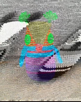 bufnita tricotata colorata