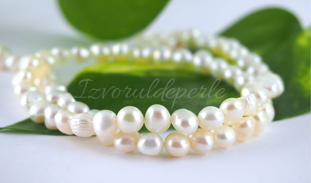Perle cultura 5-6mm, cod F1253 (1sir)