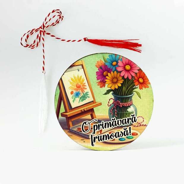 Martisor personalizat profesoara desen