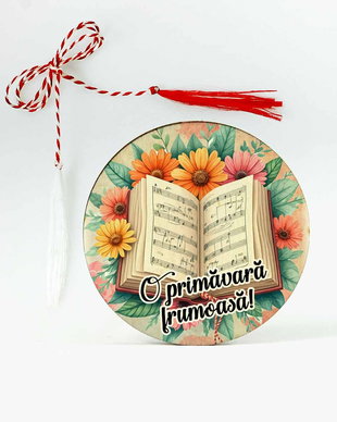Martisor personalizat profesoara de muzică