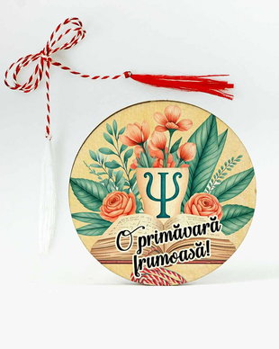 Martisor personalizat profesoara de psihologie