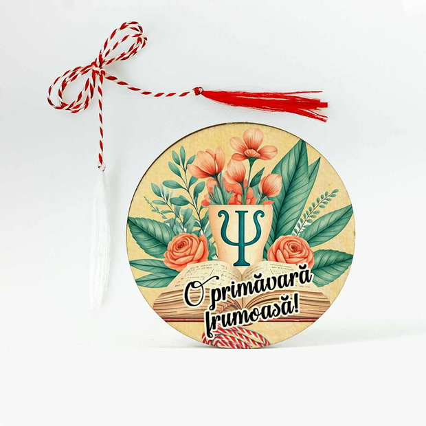 Martisor personalizat profesoara de psihologie