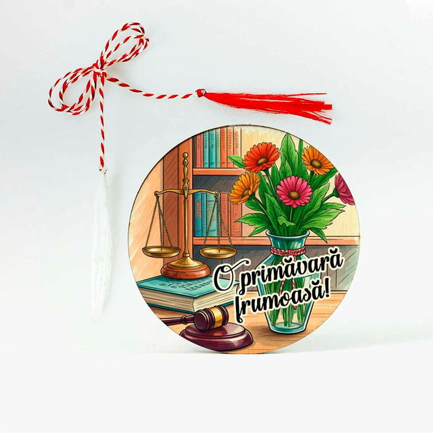 Martisoare personalizat doamna avocat