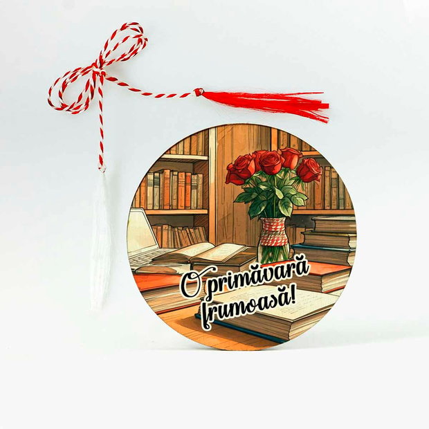Martisoare personalizate Bibliotecara